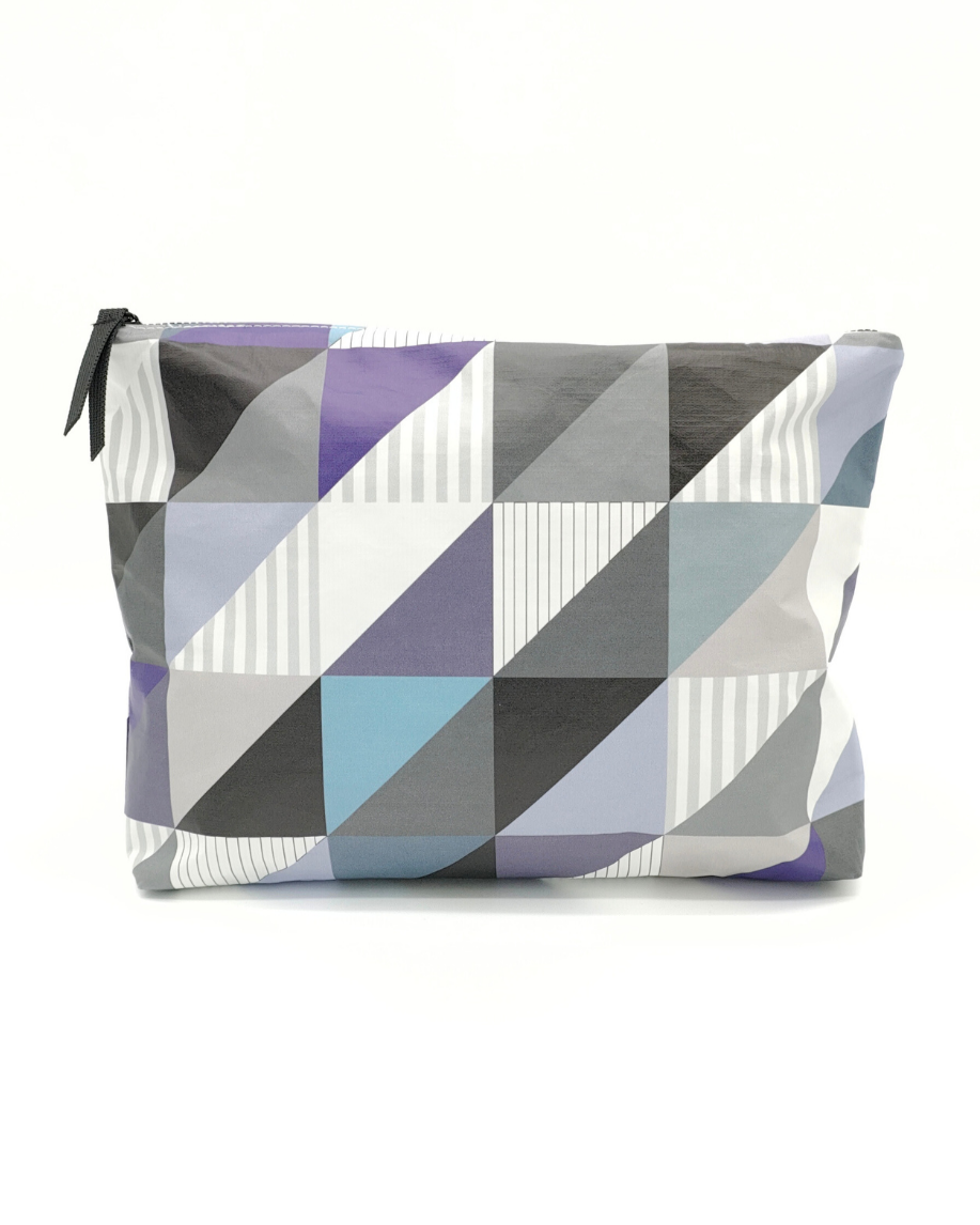 Tyvek Pouch - Patchwork Blue