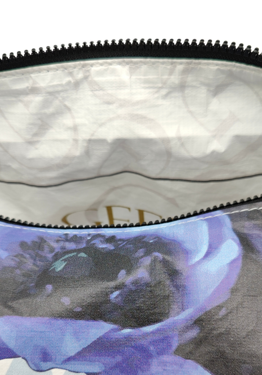 Tyvek Pouch - Sawtooth Blue/Blue Floral