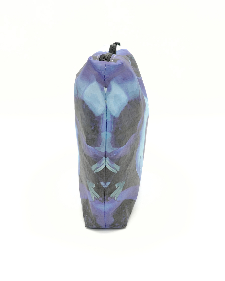 Tyvek Pouch - Sawtooth Blue/Blue Floral