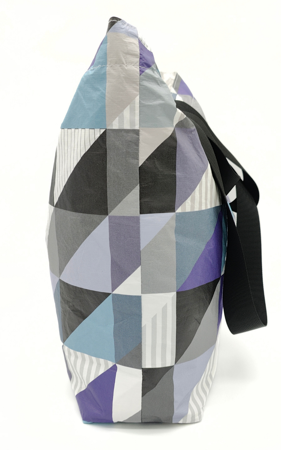 Tyvek Tote Bag - Patchwork Blue