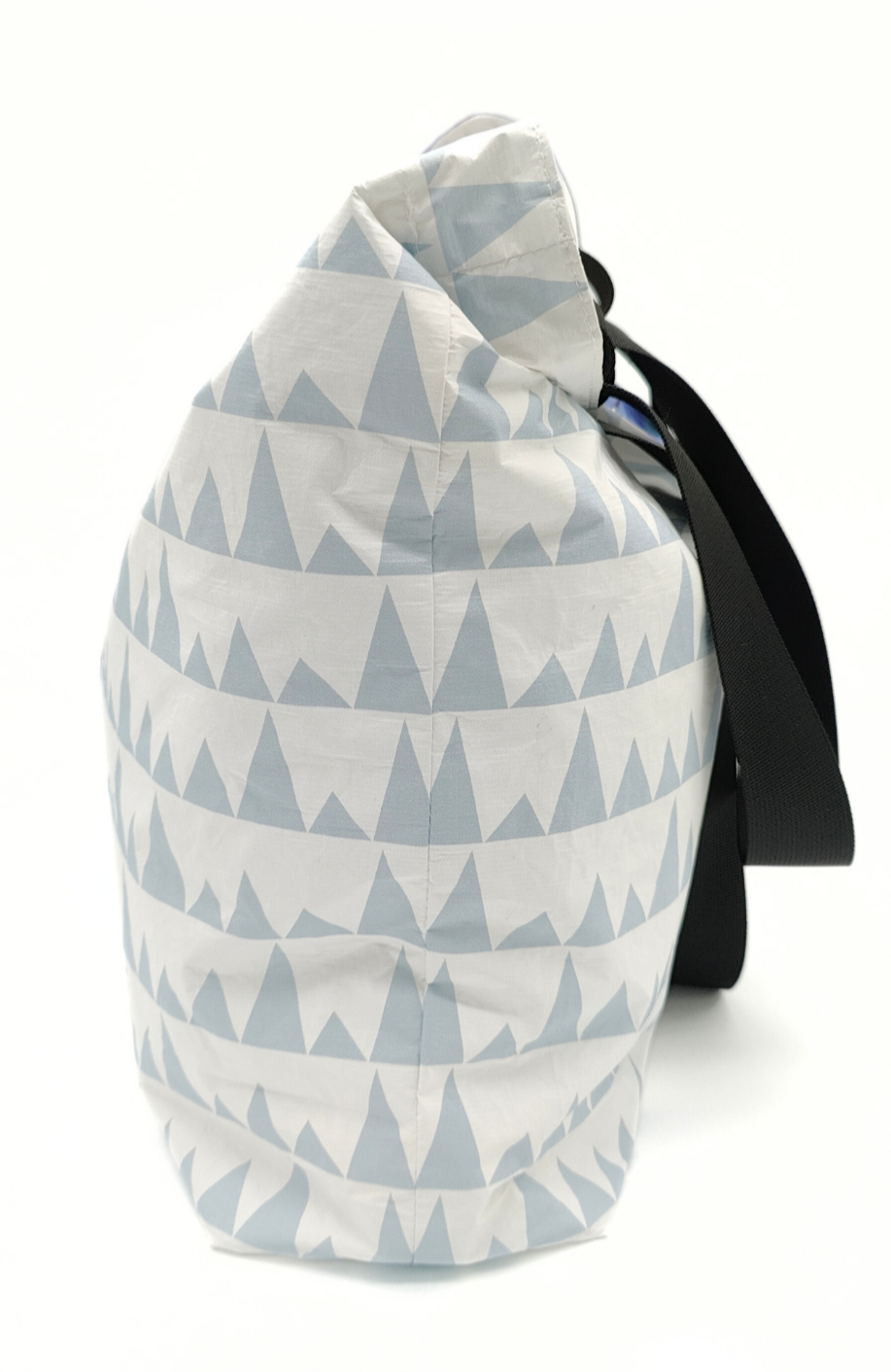 Tyvek Tote Bag - Sawtooth Blue/Blue Floral