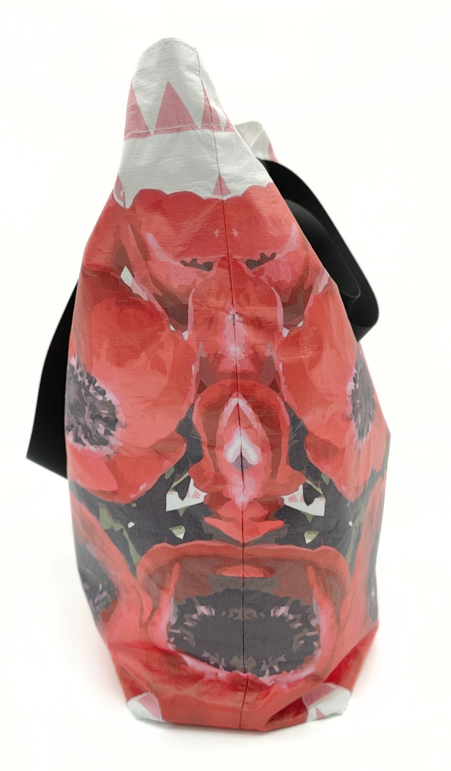 Tyvek Tote Bag - Sawtooth Pink/Red Floral