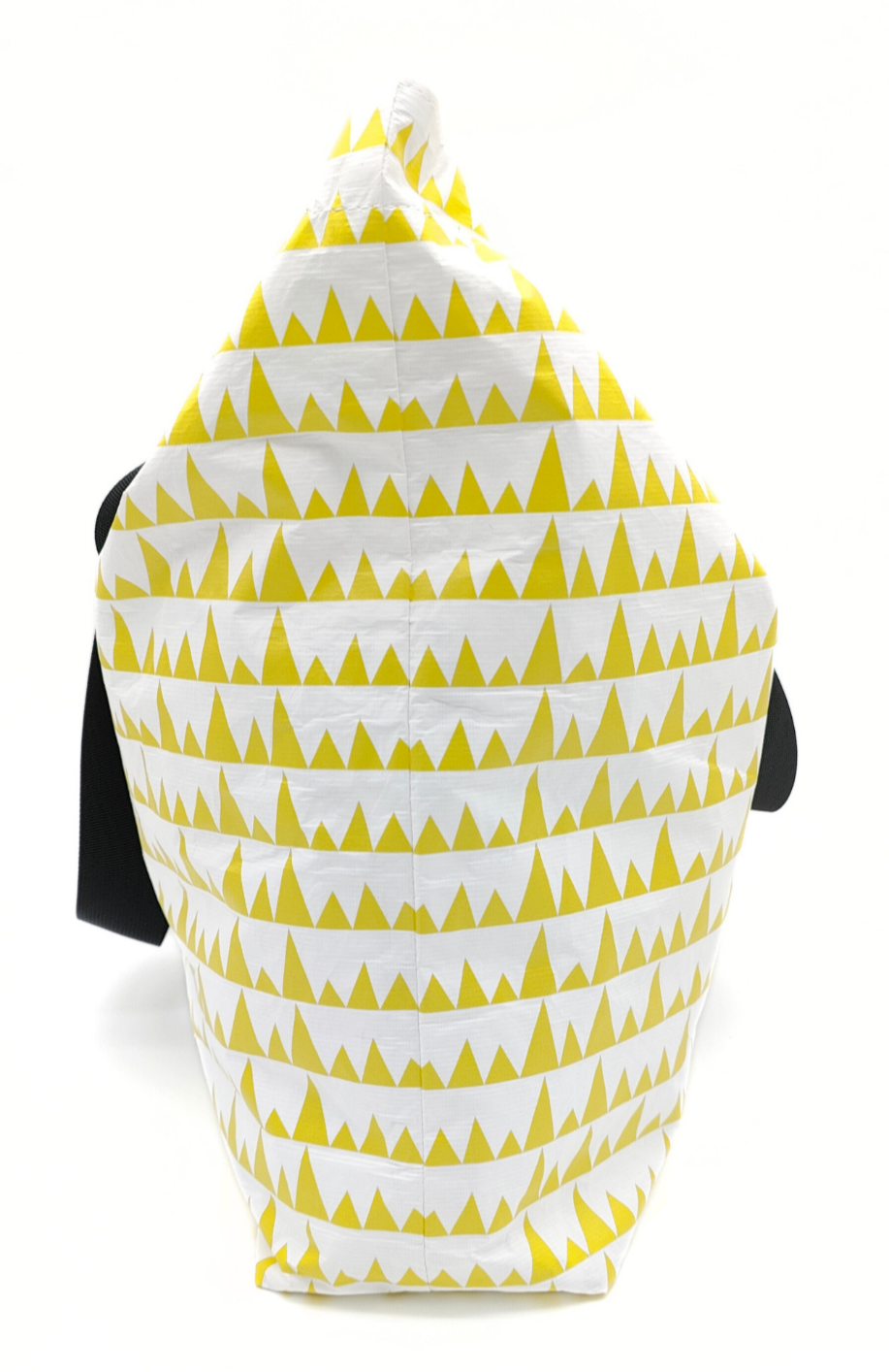 Tyvek Tote Bag - Sawtooth Yellow/White Floral